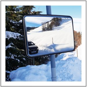 Unbreakable traffic mirrors